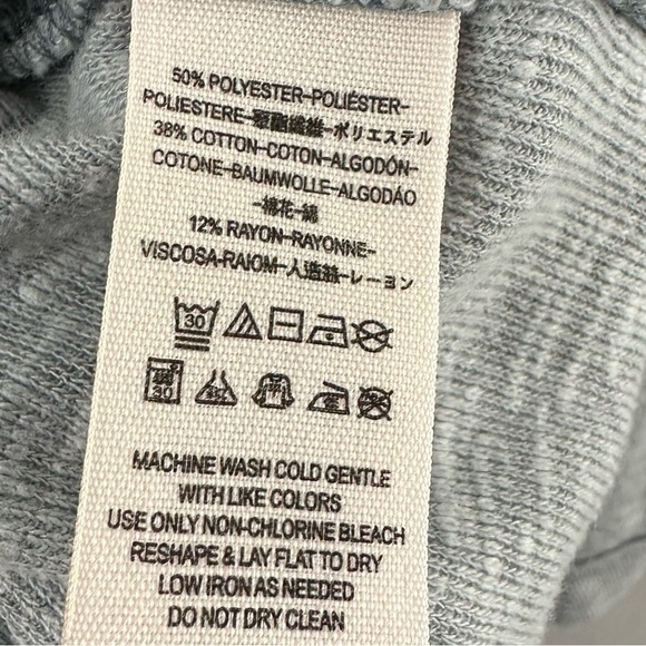 Free People Split Back Turtleneck Tunic Top - Picture 7 of 8